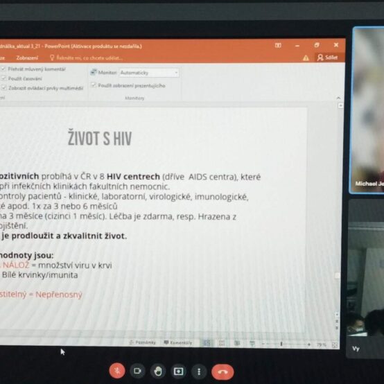 Beseda HIV/AIDS 8. třída