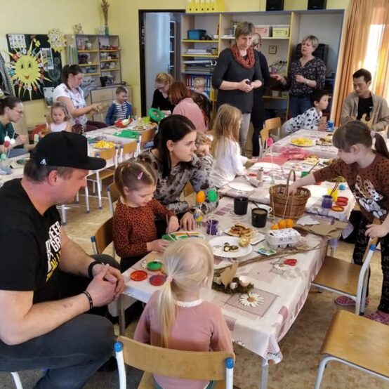 Velikonoční tvoření u Broučků a Sluníček