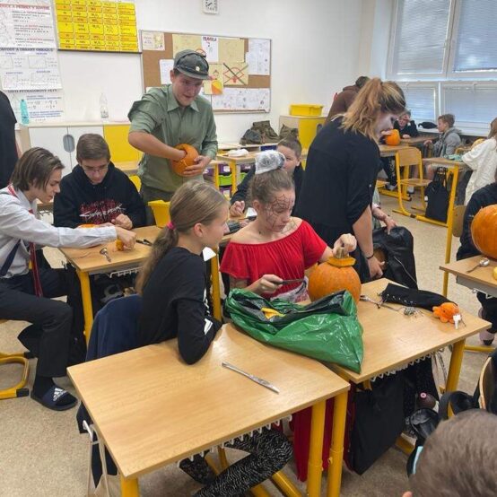 Halloween 8. třída