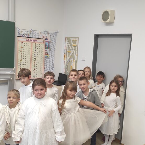 Příprava na vystoupení 2.ročník