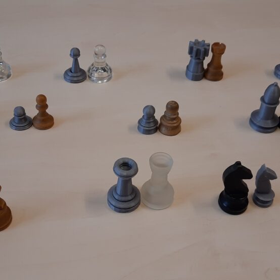 3D tiskárna – šachy