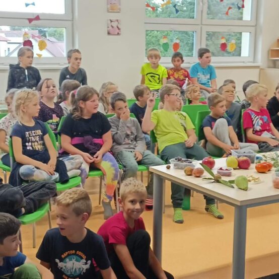 Ovoce a zelenina ve školní družině