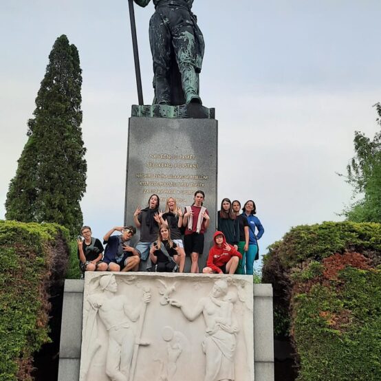 Třídní výlet 8. třídy – Chlumec nad Cidlinou